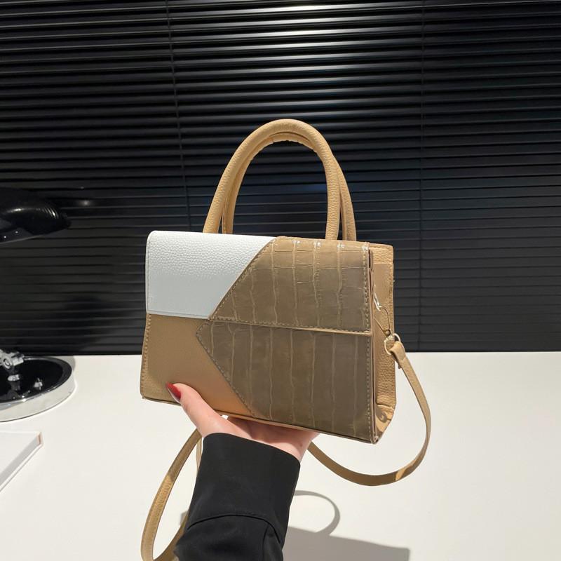 Stylish Versatile Pu Leather Women's Small Square Handbag For Everyday Outfits