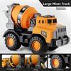Drop Resistant Engineering Transport Vehicle Toys Plastic Simulation Diecast  for Boys
