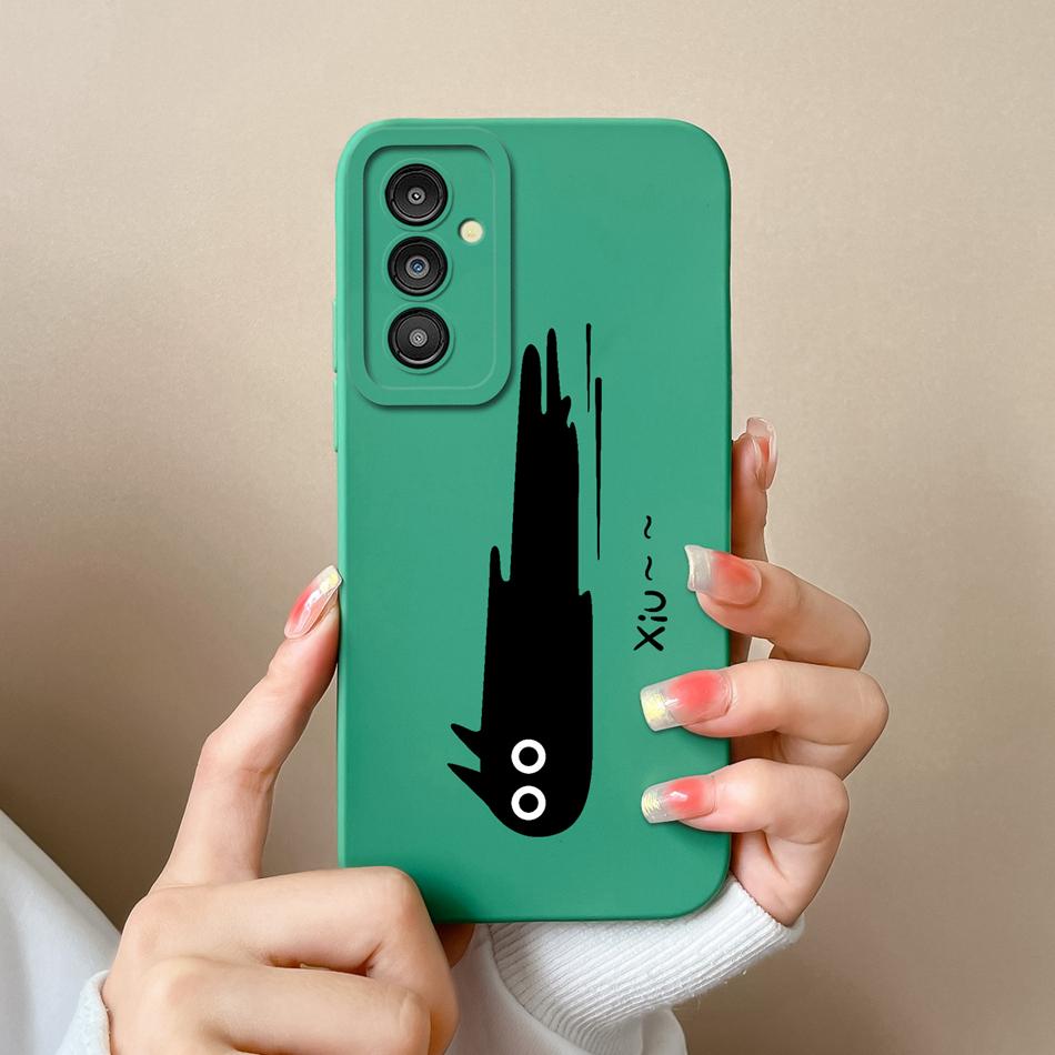 For Samsung A15 A14 Phone Case Hawaii Vacation Style Back Cover Liquid Silicone Camera Protector For Samsung A 15 Carcasa Capa