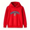 Kids Boys Girls Pullover Hoodie, Vintage Street Team Basketball 1995 Pattern Casual Long Sleeve Hooded Sweatshirt for Sports Daily Wear for Children