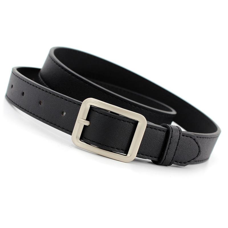 Women With Jeans Wide Belt Student College Style Fine Belt Tide Belt