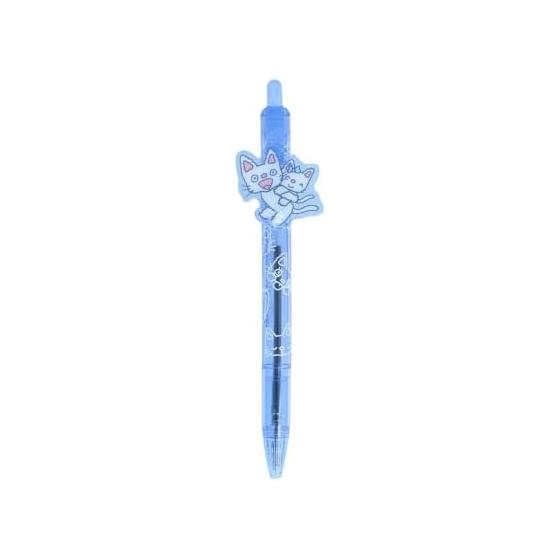 Sun-Star Stationery Non-tan Goods Ballpoint Pen Light Blue S4660382 with Die-cut Acrylic Plate