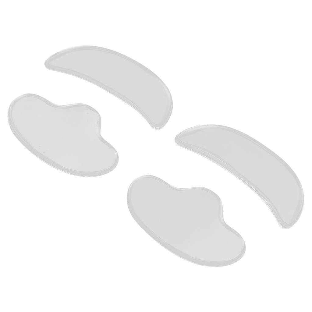 4Pcs Silicone AntiWrinkle Sticker Reusable Facial Eye Fine Line Removal Beauty Pads