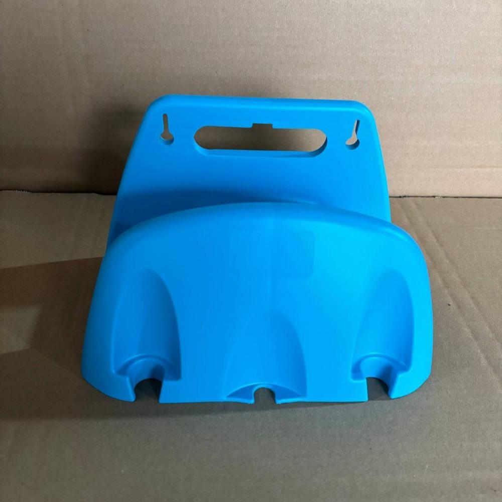 

1 шт. настенный садовый ирригационный шланг, вешалка для труб, пластиковая стойка, кран, органайзер для поливочного шланга, держатель для хранения, намоточная рама для труб синий