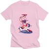 Anime Print Helluva Boss T Shirt Pop Kawaii Manga Tee-shirt Short Sleeve Cotton Tshirt Fashion Tops