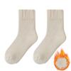 Womens Winter Warm Socks Thicken Thermal Socks Wool Cashmere Socks Snow Sweet Soft Cotton Knitted Room Floor Sleep Socks