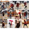 Lover Under Umbrella Painting By Numbers Kits For Adults Diy Oil Paint Figure Painting On Canvas Acrylic Paint For Home Decor