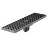 MDNG Invisible Brushed Bathroom Floor Drain