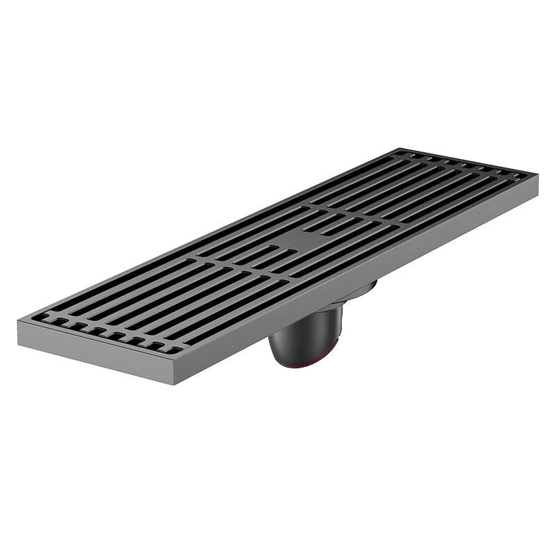 MDNG Invisible Brushed Bathroom Floor Drain