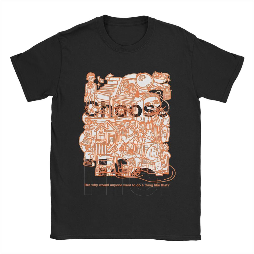 Vintage T Shirt Summer Trainspotting Film Hipster T Shirts Pure Cotton Tshirt for Man Awesome Print Short Sleeve Tees