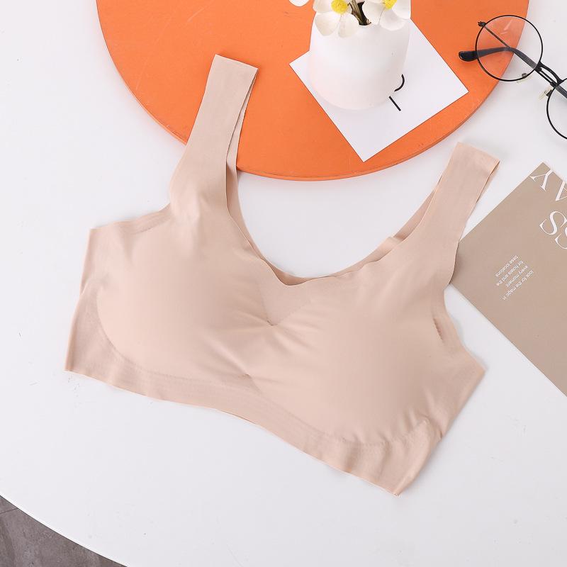 Shangpin Anxin Seamless Wireless Plus Size Sleep Sports Bra