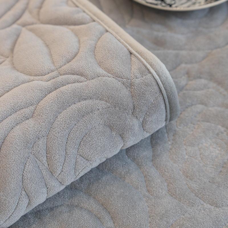 Simple Sofa Cushion Winter Crystal Fleece Short Plush Seat Cushion Cushion Cover Towel Non-Slip Cream White New Sofa Cover