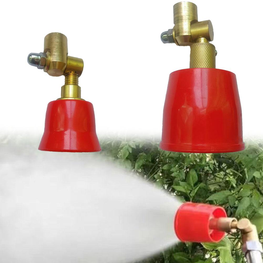 Copper Garden Sprinkler Adjustable Spraying Nozzle 14*1.5 Nozzle Environmental Friendly Erosion Resistant Material
