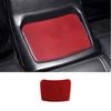 Bright Red Carbon Fiber Car Rear Storage Box Decoration For Camaro 16 17 18 19