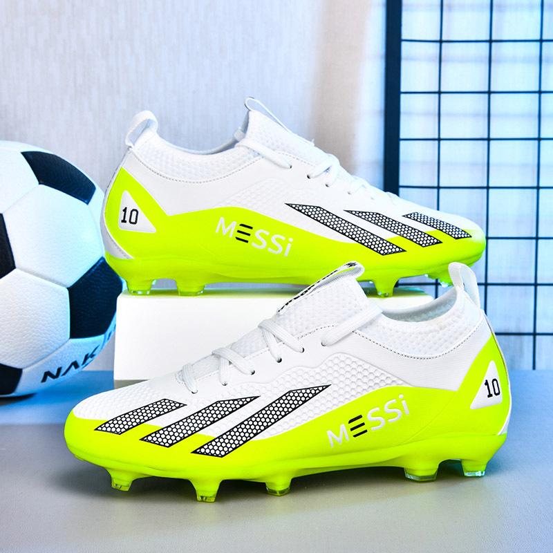 Summer New Football Shoes Youth Spike Training Shoes Primary And Secondary School Students Non-Slip Wear-Resistant Sports Shoes