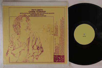 LP Record PATTI SMITH - Canine Teardrop TAKRL1982 AMAZING KORNYFO 1976 US Rock Used