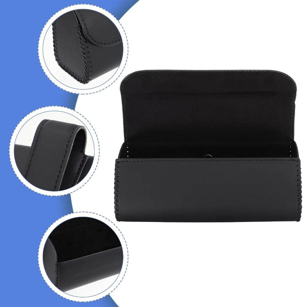 Hand-sewn Visor Glasses Holder High Grade Material Car Sunglasses Bracket  Car Visor Mount