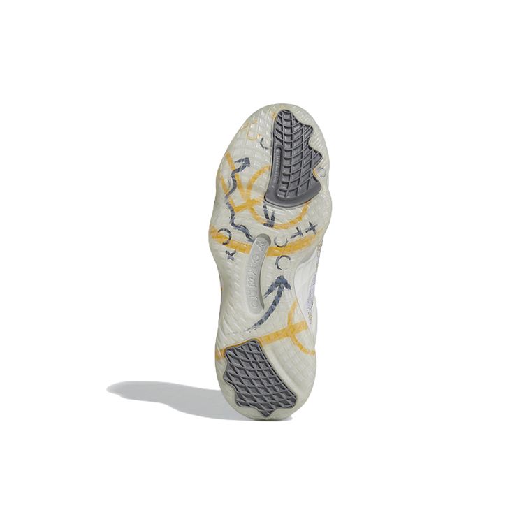 Adidas D.O.N. Issue #3 Three Kingdoms Men Sneakers White Footwear-White Team-Collegiate-Gold HQ4502