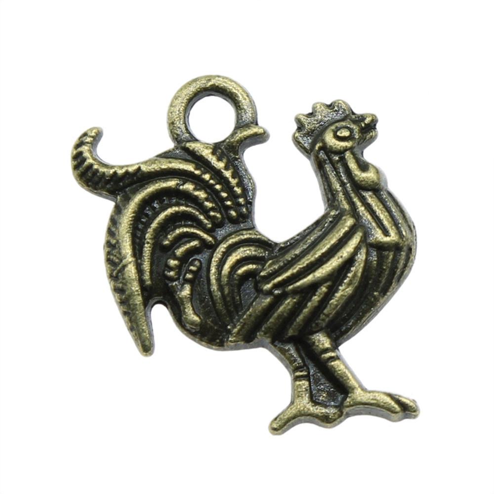 Flamingo Charms Antique Alloy Pendants For Bird Themed Jewelry Making