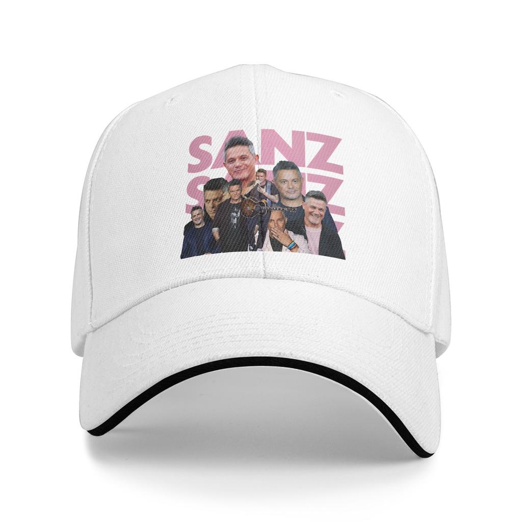 Leisure Alejandro Sanz Spanish singer Baseball Caps Unisex Headwear Daily All Seasons Adjustable Sun Hats
