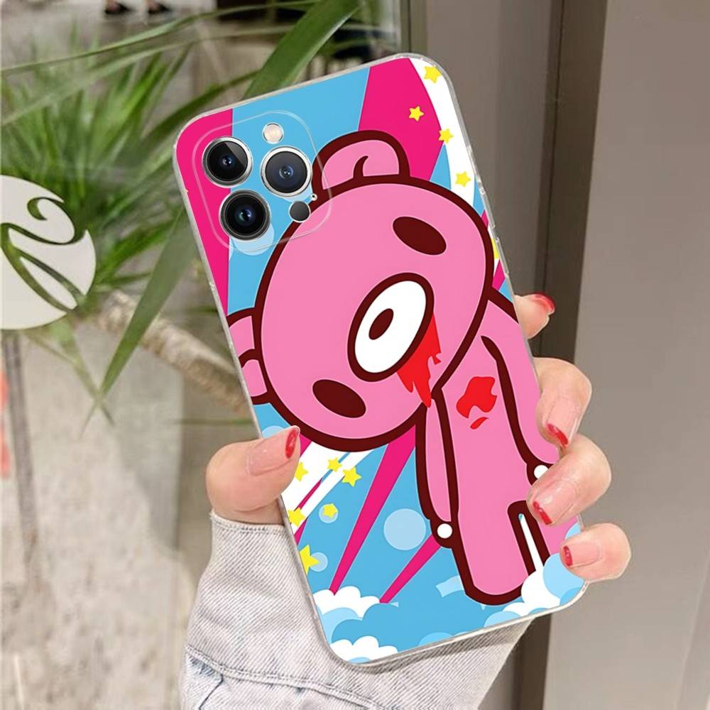 Cute G-Gloomy B-Bear For IPhone 17 16 16e 15 14 13 12 11 Pro Max Mini Plus Phone Case