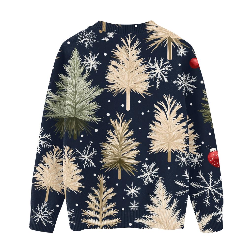 Christmas Day Sweatshirts For Children Boys And Girls Knit Sweater Cute Shirt Fall Crewneck Pullover Tops