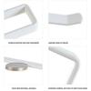 1pcs Hanging Toilet Paper Holder Roll Papers Holders Bathroom Towel Rack StandKitchen Stand PaperRacks Home Storage Racks