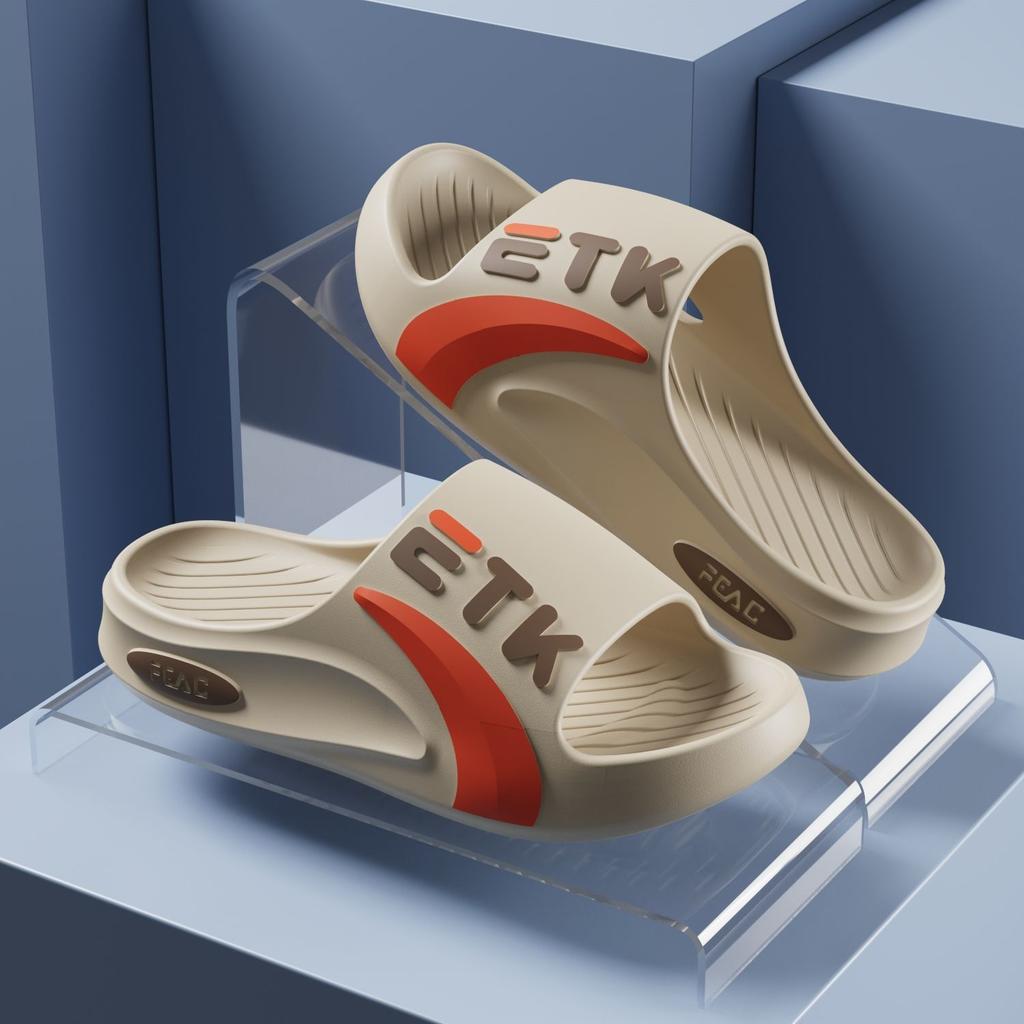 Men's Sports Thick-soled, Anti-odor In Summer, Wear Indoors and Outdoors In The Beach Bathroom, Anti-slip for Home Use