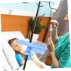 Adjustable Infusion Stand Tray for Plastic Drip Rack Storage Shelf for Hospital and Clinic Use Easy to Install and Remove