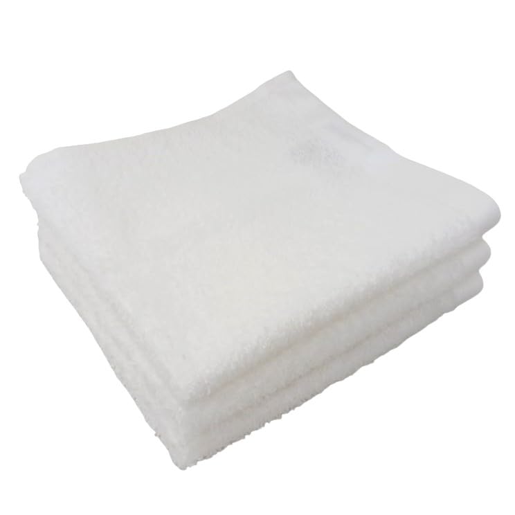 Hayashi Hand Towel Set of 34 x 35 Terra Color White WN602410 3, Approx. cm, Eco-friendly
