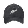 New Zealand Silver Fern Aotearoa Baseball Cap Rugby New Hat Women Hats Men's