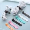 4/12/20 pièces Attaches Organisateur de Câbles Gestion de Cordon de Chargeur Silicone Souple Gestionnaire de Fil Porte-Oreilles Souris Enrouleurs de Câble de Données Attaches