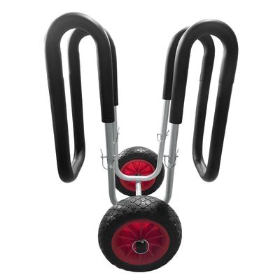 Wózek transportowy do deski SUP Stand Up Paddle Board z aluminium, 2 kółka, uchwyt na deskę surfingową