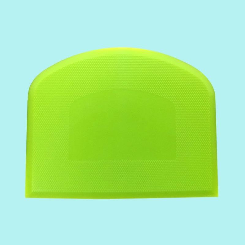 1pc Plastic Cake Cream Spatula, Dough Knife, Butter Scraper with Plain Smooth Edge, Baking Tools