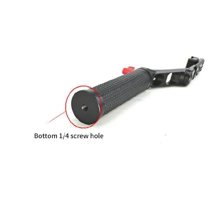 Silicone Handgrip  For SLR Camera Stabilizer Foldable Camera Expansion Bracket With Cold Shoe Mounts