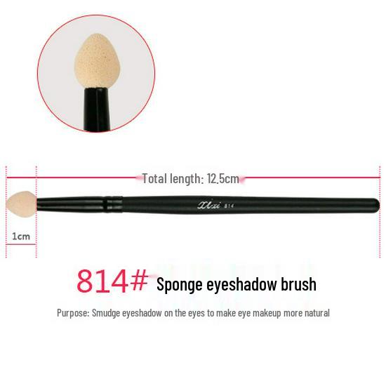 XIXI Round Head Makeup Brush: Non-Absorbing, Crease-Free Concealer, Eyeliner, Lip, and Foundation Brush.