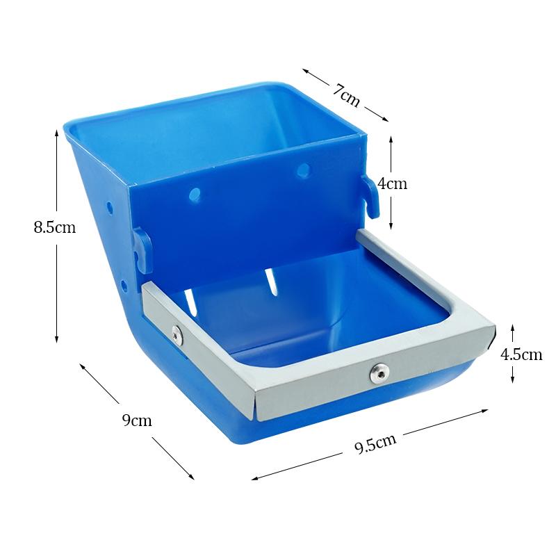 Rabbit Feeding Trough Plastic Material Food Holder For Guinea Pigs Chinchillas Small Pets Hay Dispenser For Rabbits Hamster