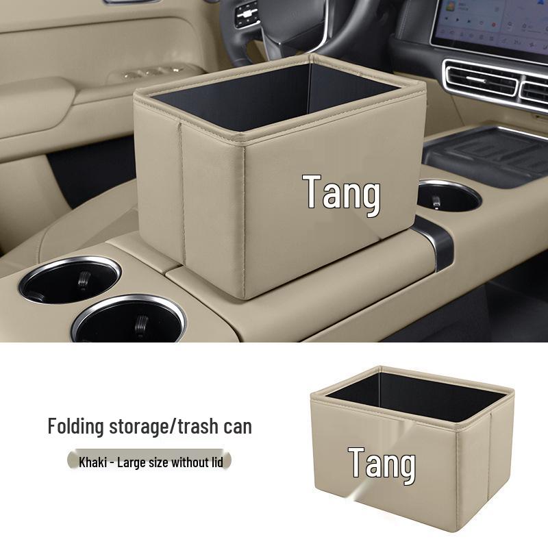 Foldable Car Trash Can and Storage Bag for BYD Tang EV/PRO/PLUS/L