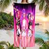 Kpop Hunter Fashion Beach Towel: Ideal for Summer Adventures Soft, absorbent and quick drying suitable for swimming and bathing