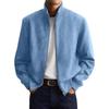 Men's Trendy Spring Business Casual Jacket - Anti-Wrinkle, Long Sleeve, Stand Collar, Zipper Hoodie