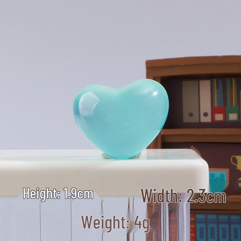 Kreskówkowa Seria Świecących Serc: Urocze etui na telefon z kremowym klejem, nakrycia głowy, biżuteria, akcesoria żywiczne DIY, materiały ręcznie robione