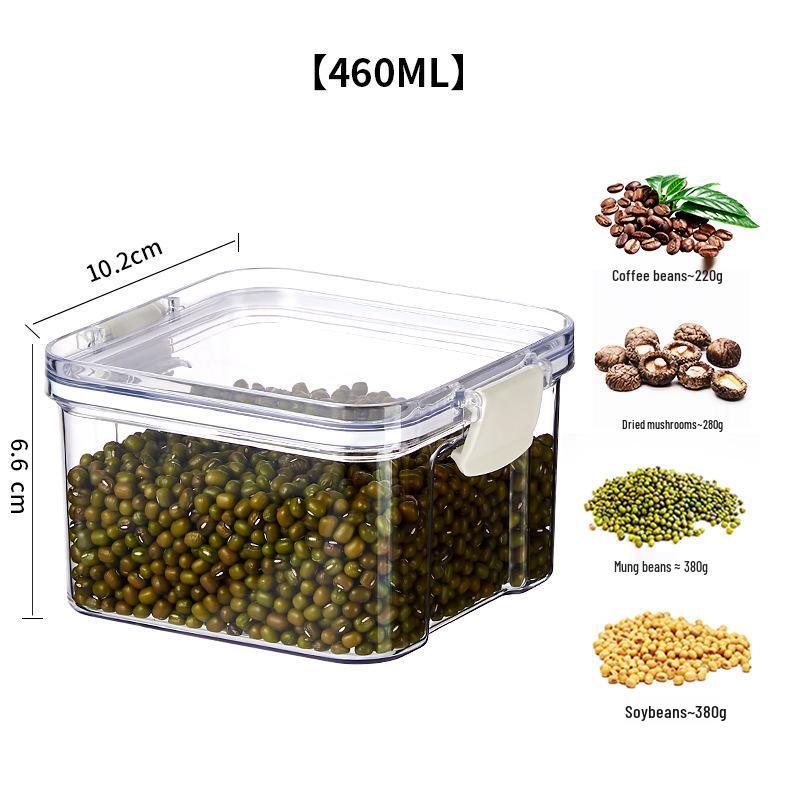 Transparent Food-Grade Plastic Storage Jar for Soups