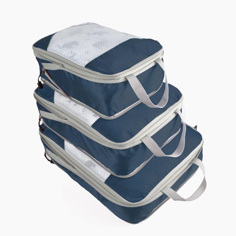 Best-Selling Travel Compression Suitcase Organizers: Three-Piece Waterproof Clothing Storage Bag Set