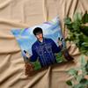 S-Sematary Rapper Hip Hop Cushion Cover Home Bedding Sofa Living Room Pillowcase Simple Soft Skin Cushion Cover Party Gift