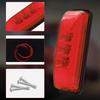 Ygmylandbb LED Truck Side Marker Lamp 24V 12V 3-LED Side