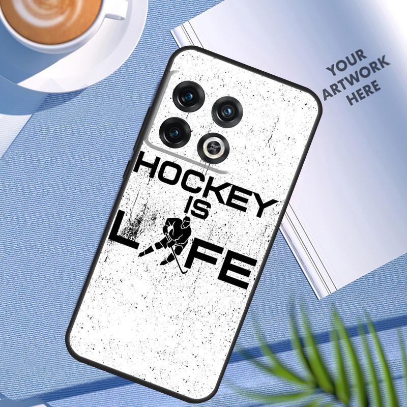 Ice Hockey Player Case For OnePlus 12 12R 11 9 10 Pro 10R 9R 8T 10T Nord 3 CE 2 Lite 2T CE4 N10 N20 N30 Cover