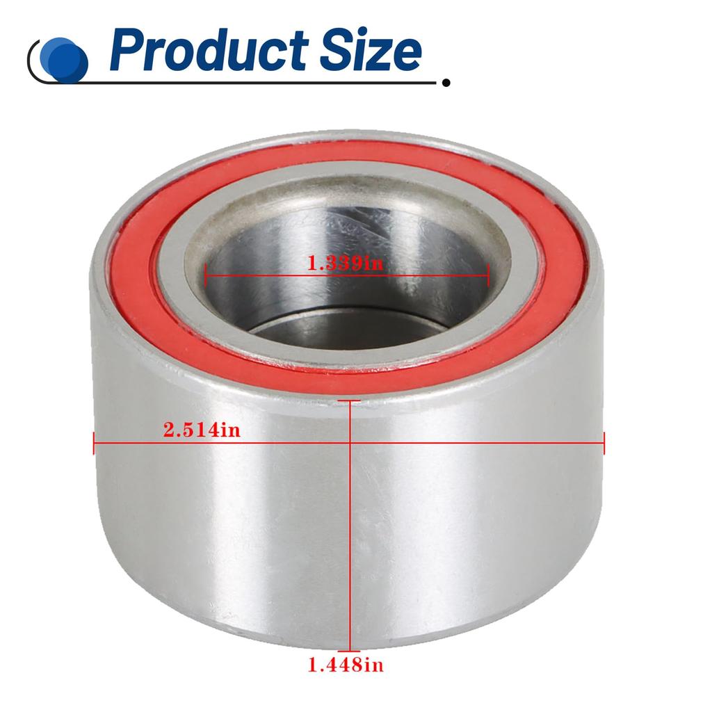 WFLNHB Fan Pulley Hub Bearing for Dodge Ram 5.9L 6.7L Diesel 1989-2012 Cummins Replacement 4429639