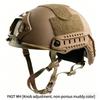 Fast Tactical Helmet, ABS Shell, Adjustable Suspension, 55-60cm Head Circumference, for CS Airsoft, Outdoor Training, Paintball & Cycling