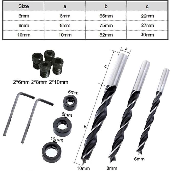 Angle Drilling Kit - ZVD - 15 Degrees - Aluminum - 6-8-10 Mm - Lightweight Tool