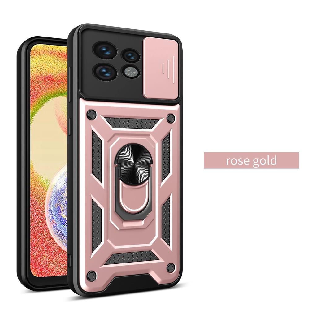 Etui Pancerne do Motorola Moto Edge 40 Neo 30 Fusion Ultra Osłona obiektywu Pierścień ochronny Magnetyczny uchwyt Biznes Pełna ochrona